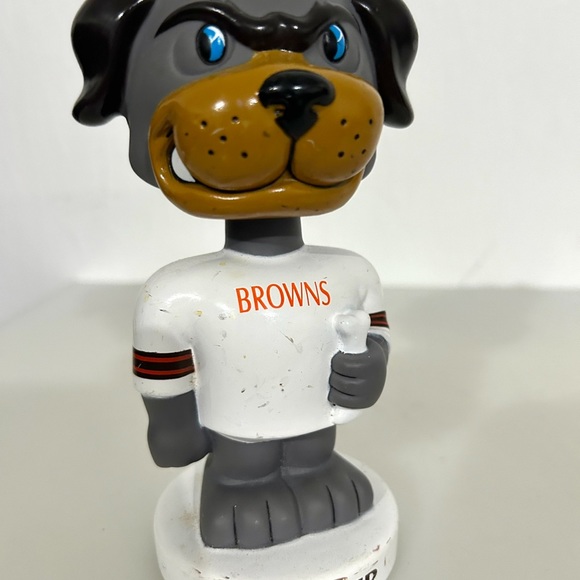 Cleveland Browns TRAPPER Bobblehead - Picture 6 of 6
